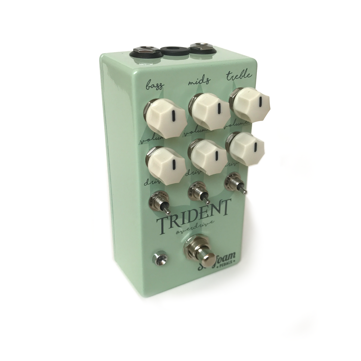 Trident Overdrive – Seafoam Pedals