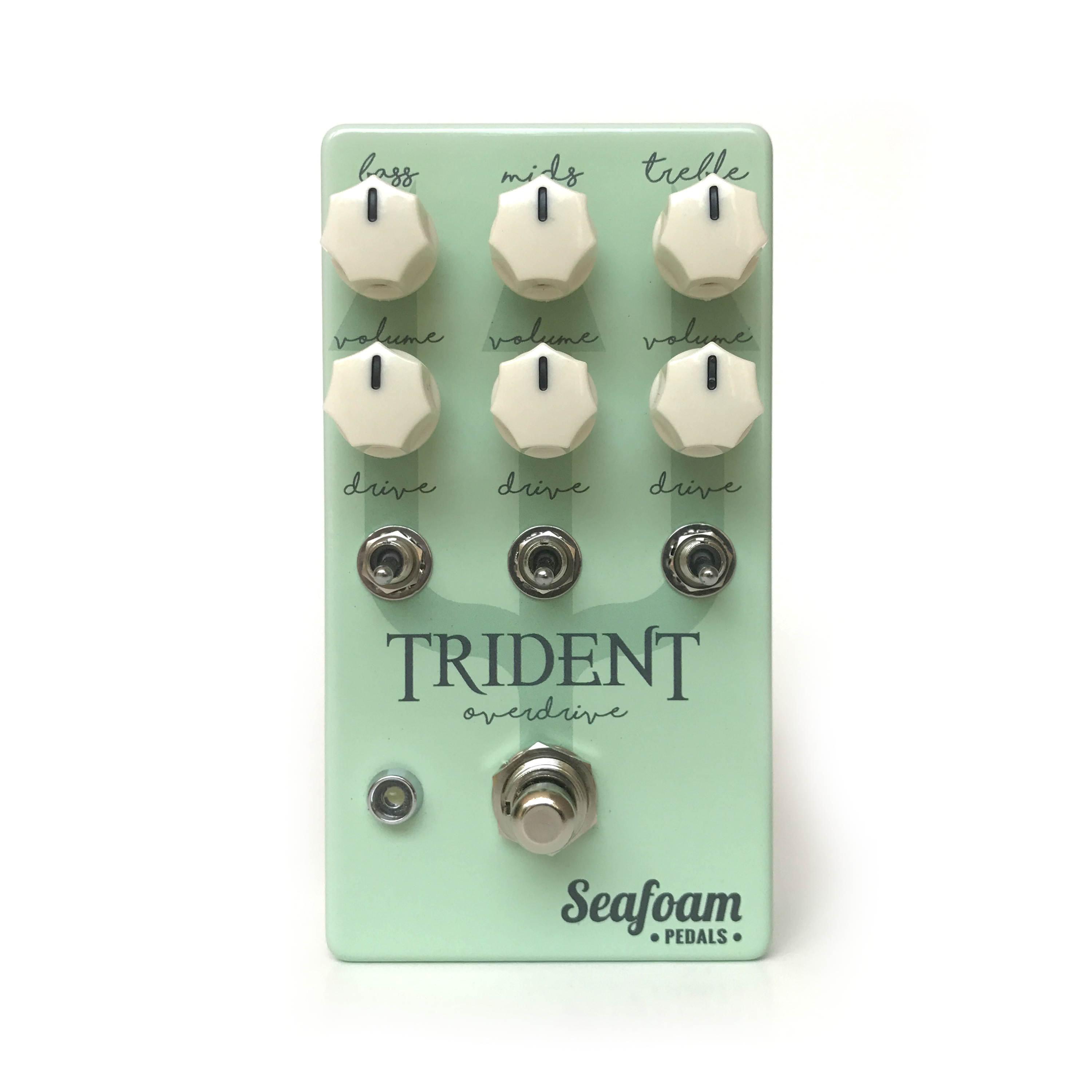 Trident Overdrive エフェクター Trident Overdrive – Seafoam Pedals